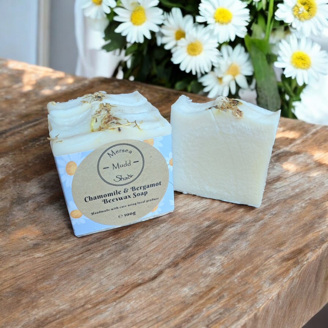 Chamomile & Bergamot Beeswax Soap