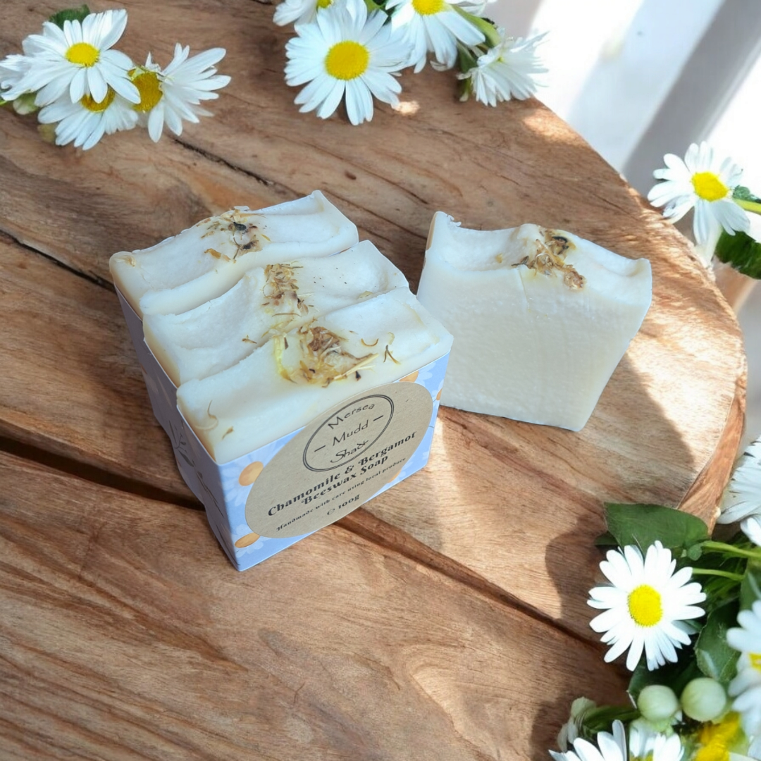 Chamomile & Bergamot Beeswax Soap