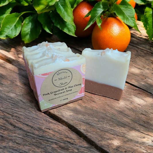 Grapefruit & May Chang Beeswax Soap