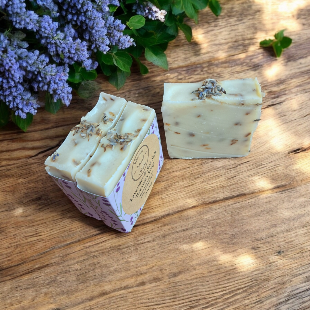 Lavender & Sea Salt Beeswax Soap