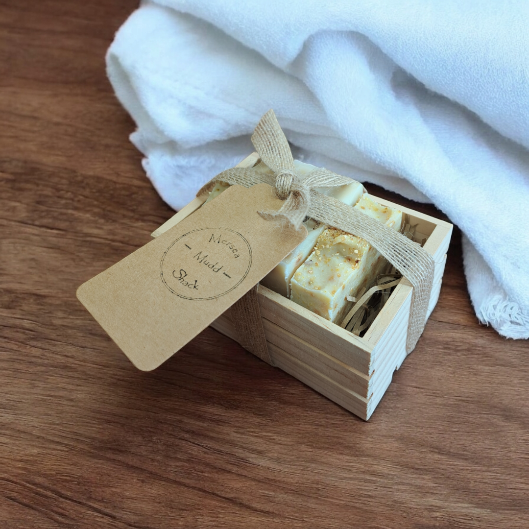 Soap Crate - assorted soap gift set