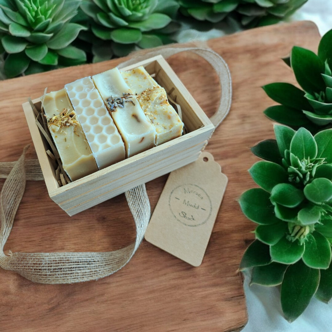 Soap Crate - assorted soap gift set